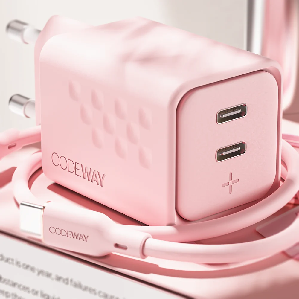 코드웨이 50W 초 고속 충전기 + 100W C to C 타입 초고속 충