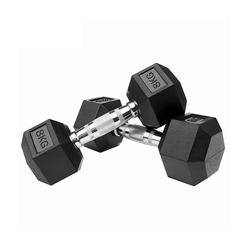 홈짐 홈트 PEV 헥사곤 덤벨 육각 아령, 2개, 8kg