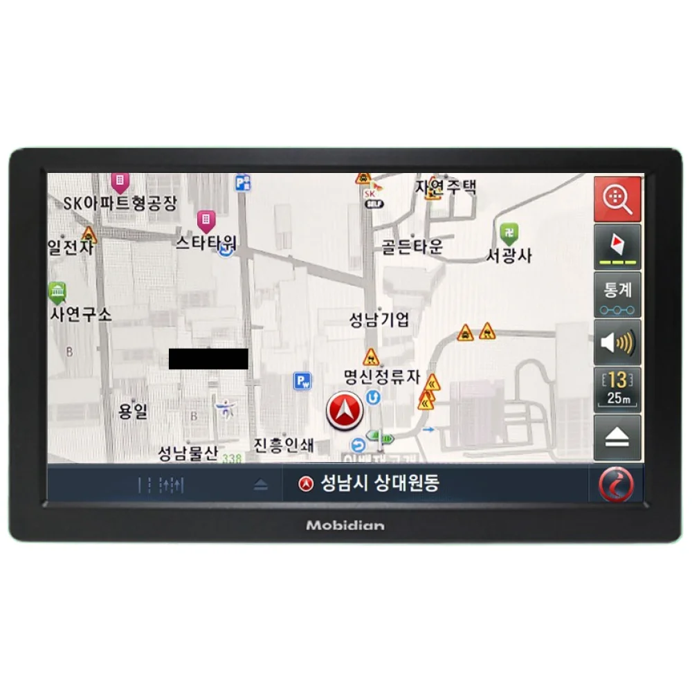 모비디안 i800 아이나비 2D 8인치 내비게이션 (삼성 정품 SD카드