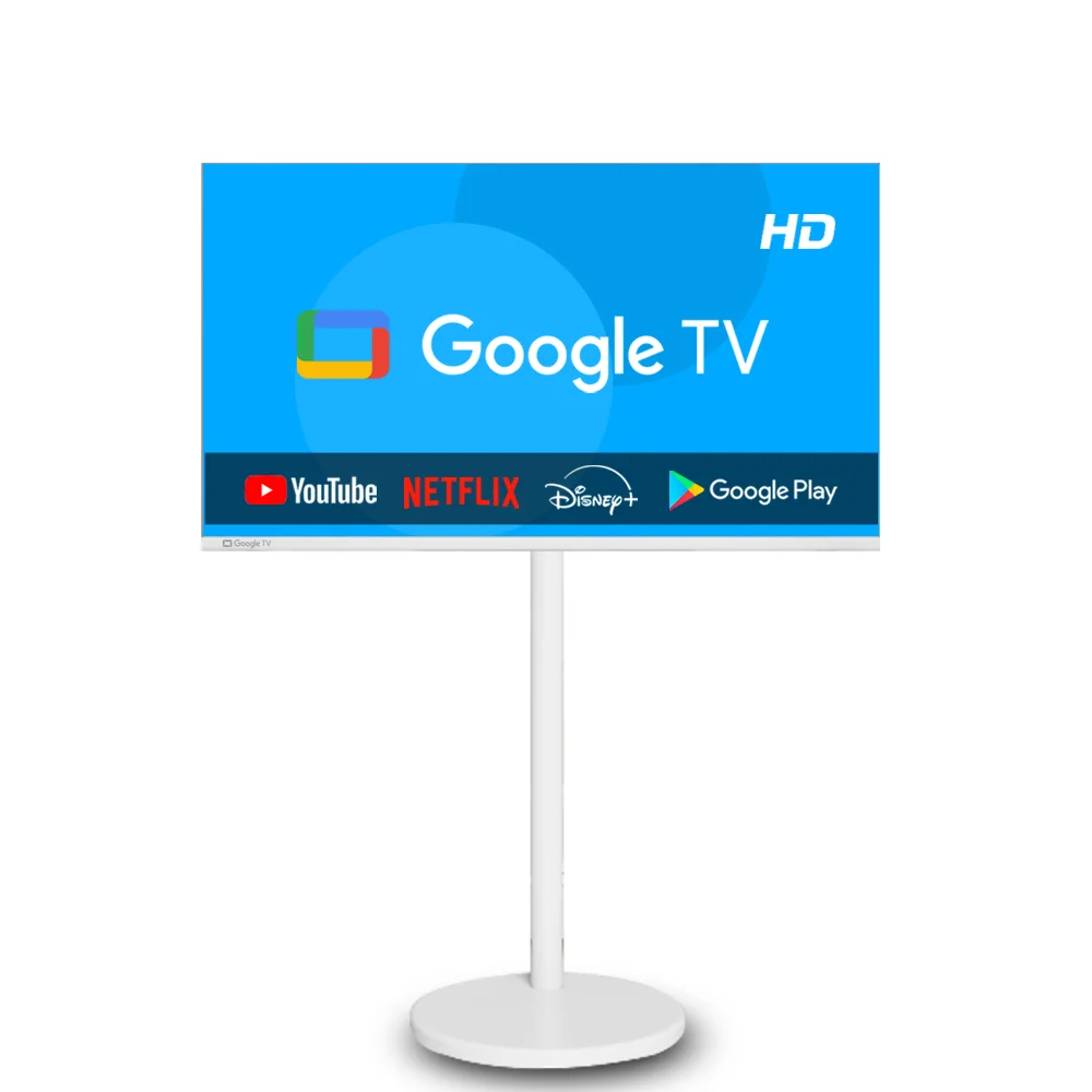 이브이 32인치 81cm HD 스마트 구글TV 화이트 삼탠바이미 셋트
