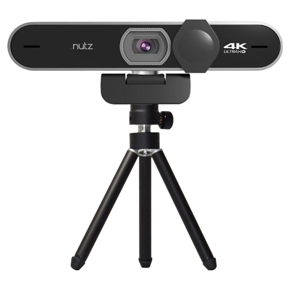 Nutz 4K 800만 화소 고화질 웹캠 UHD2160 + 미니삼각대 세